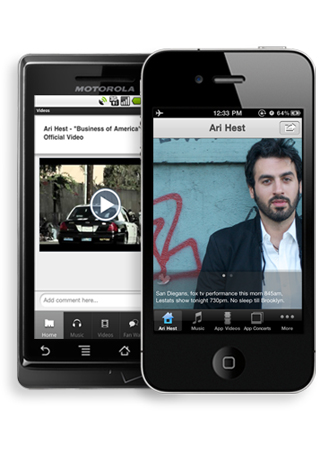 iphone app, android app